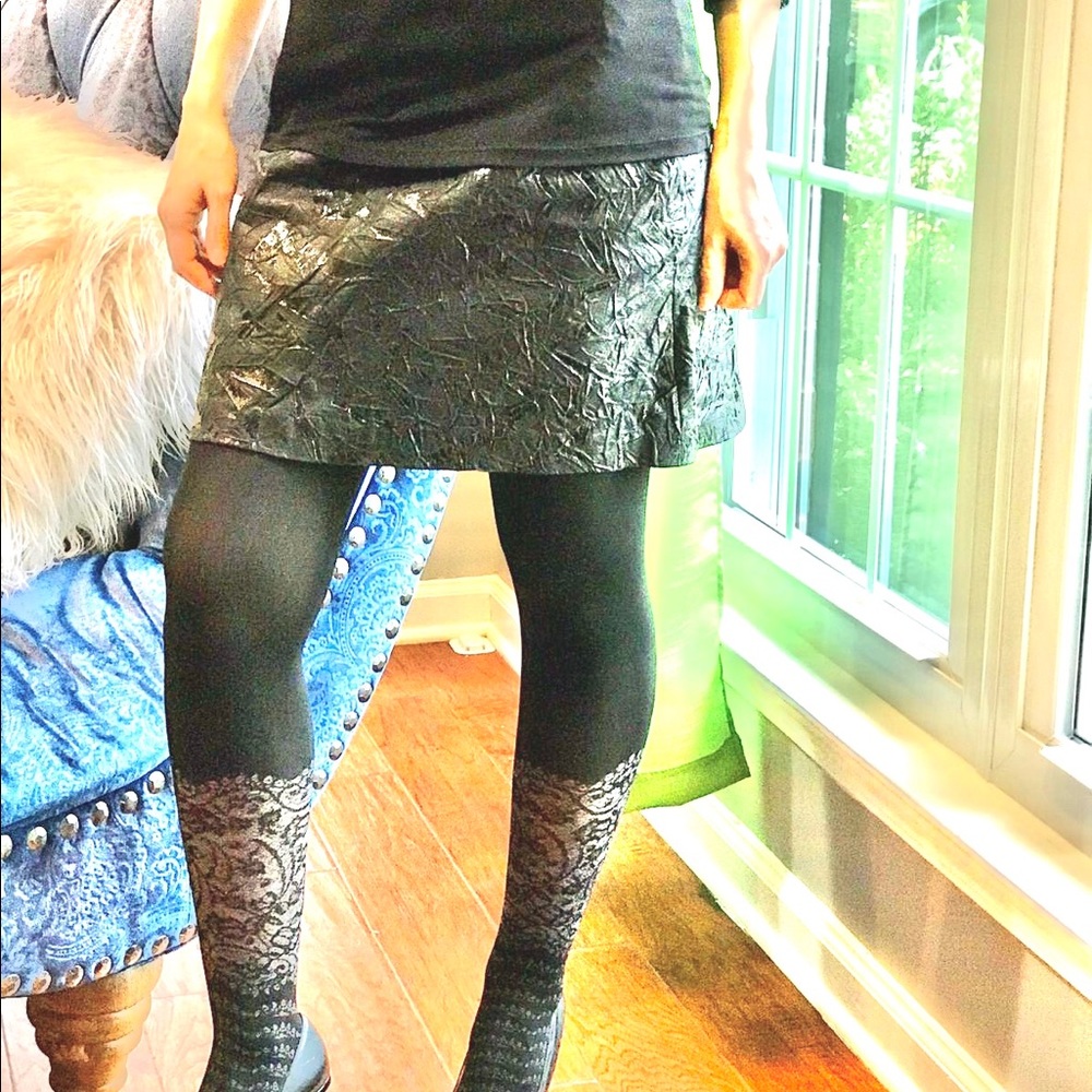 Soft leather skirt size 4